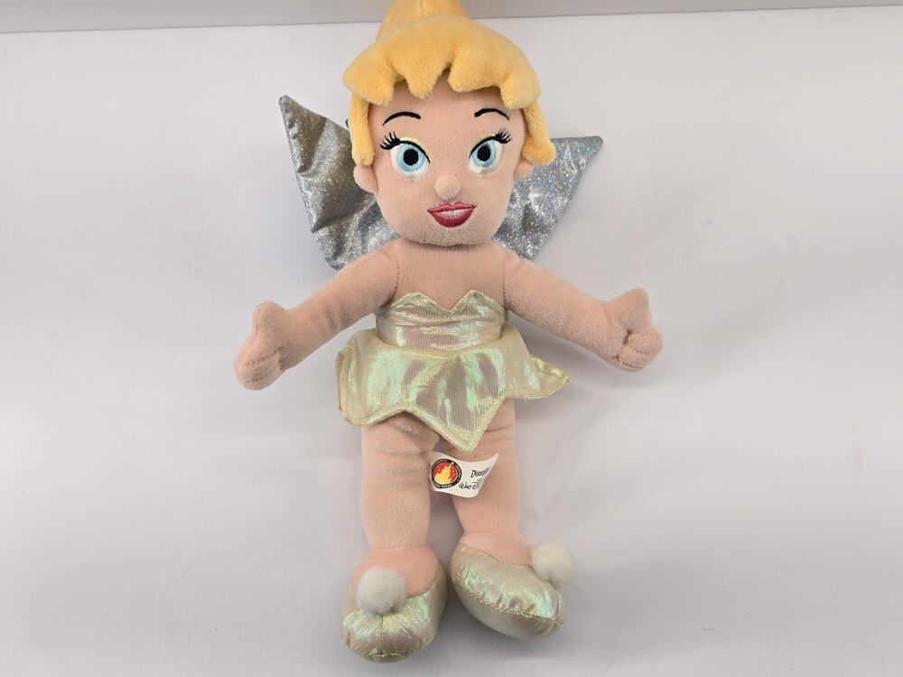 Disney Parks Tinkerbell 13” Plush Stuffed Animal - Peter Pan's Tinkerbell